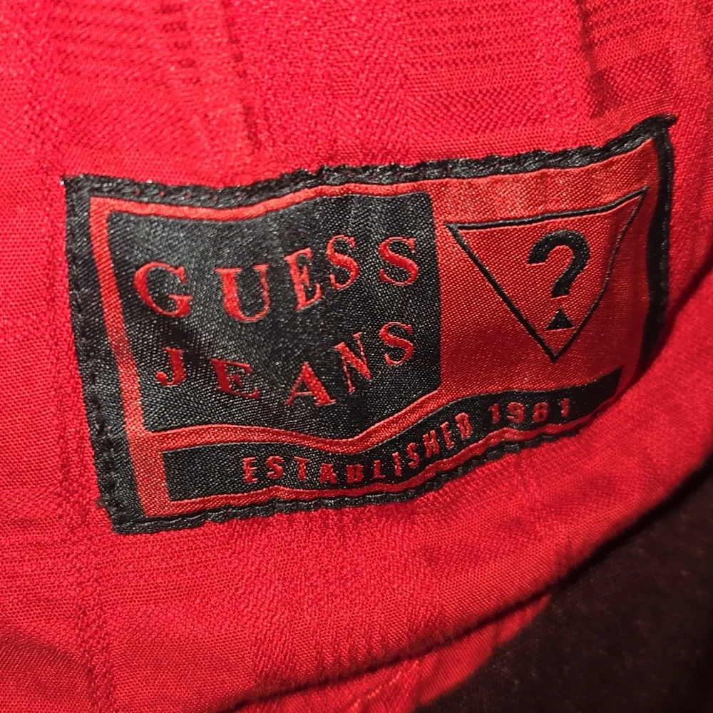 Guess Jeans Red Graphic Tee - Picture 3 of 7